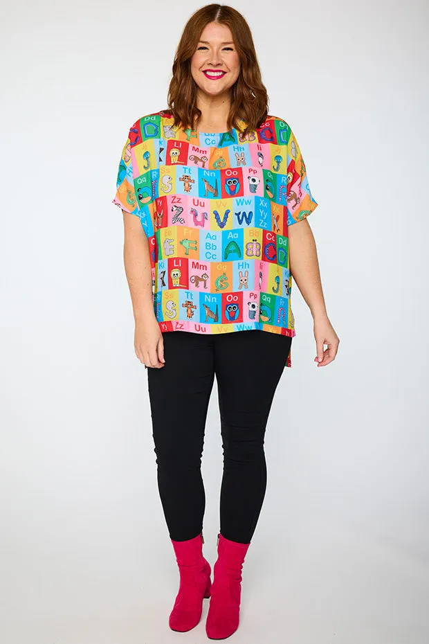 Serena Alpha Animal Cards Top