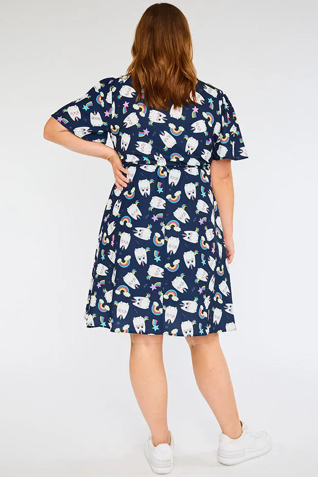 Siena Caticorns Navy Dress