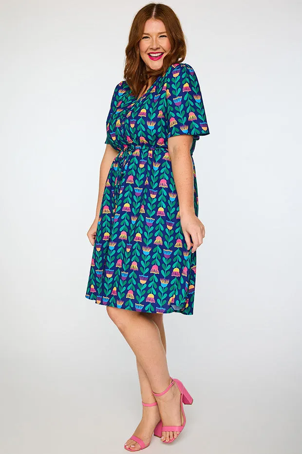 Siena Eucalyptus Buds Dress
