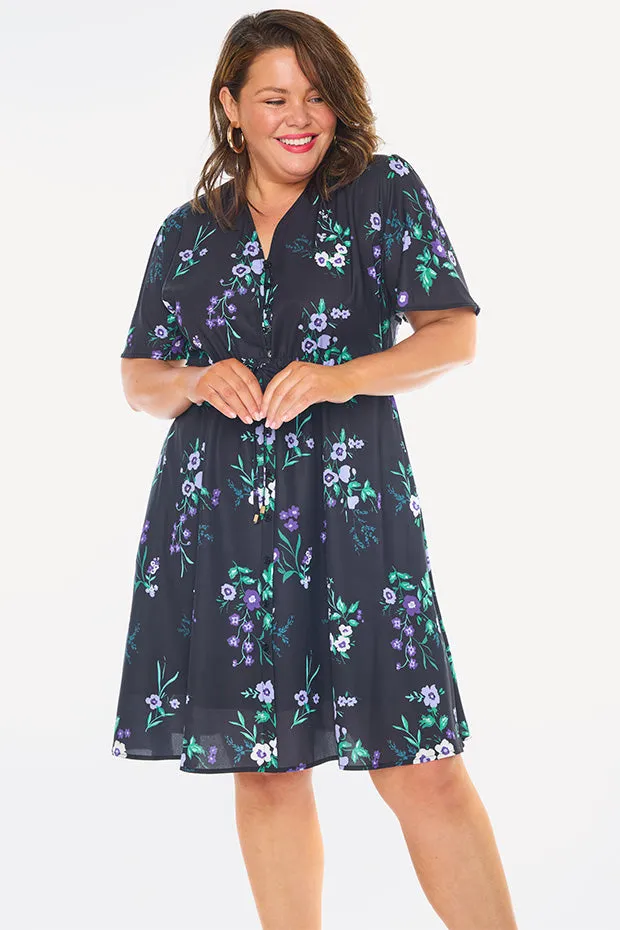 Siena Violet Night Dress