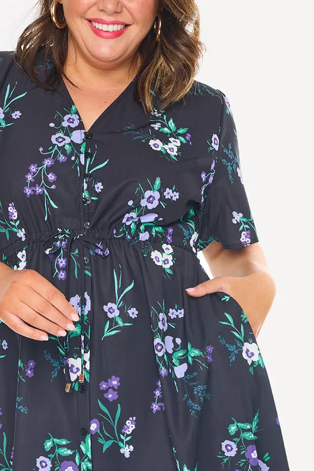 Siena Violet Night Dress