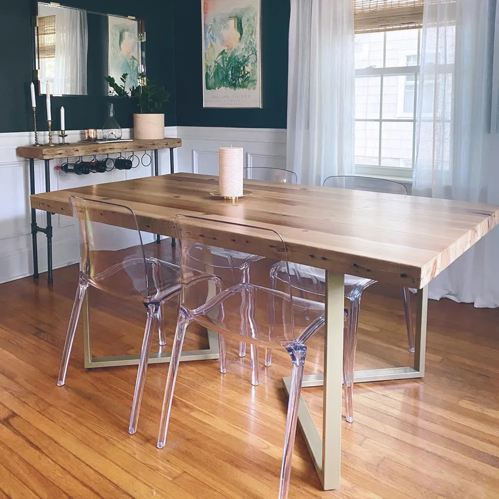 Six Corners Reclaimed Wood Dining Table
