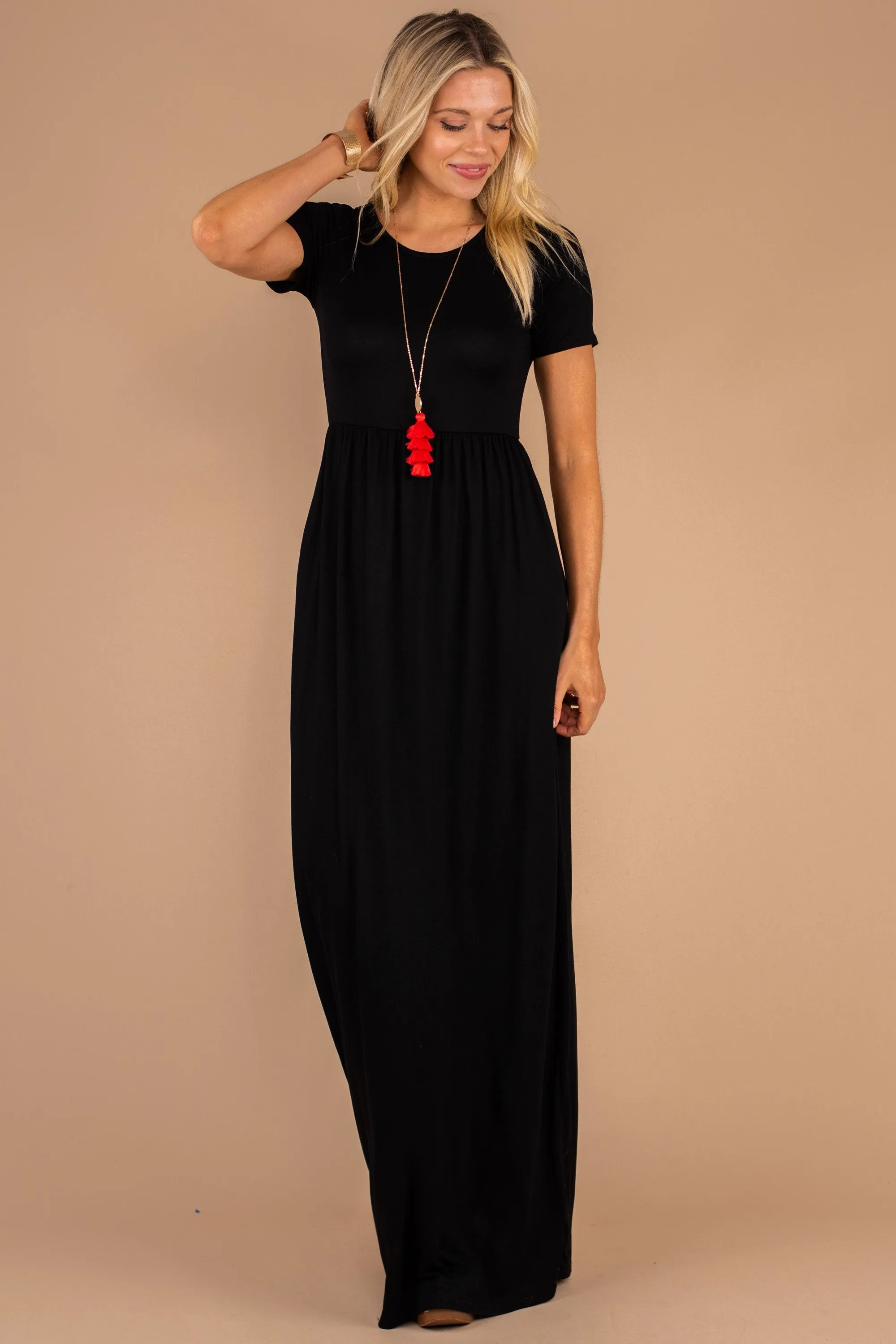 Such A Legend Black Maxi Dress