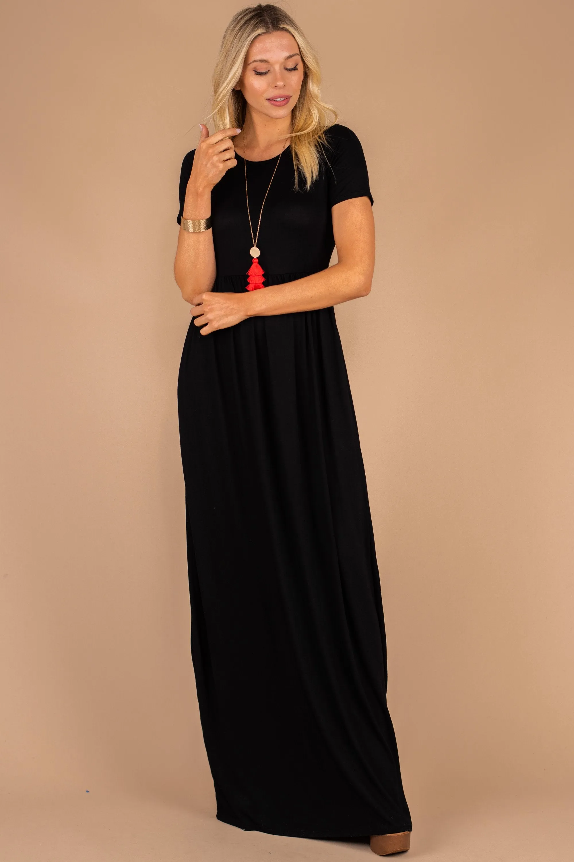 Such A Legend Black Maxi Dress