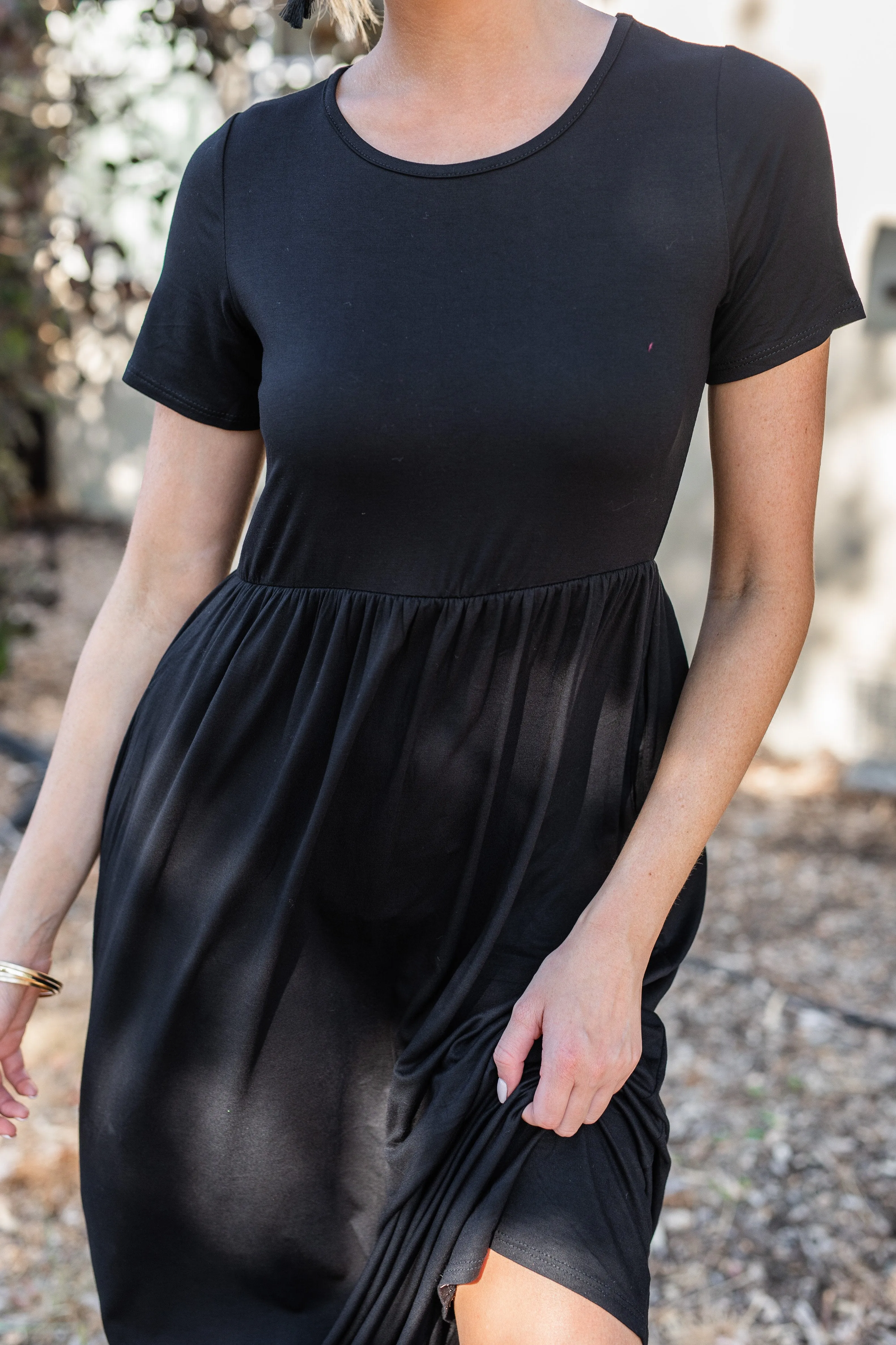 Such A Legend Black Maxi Dress