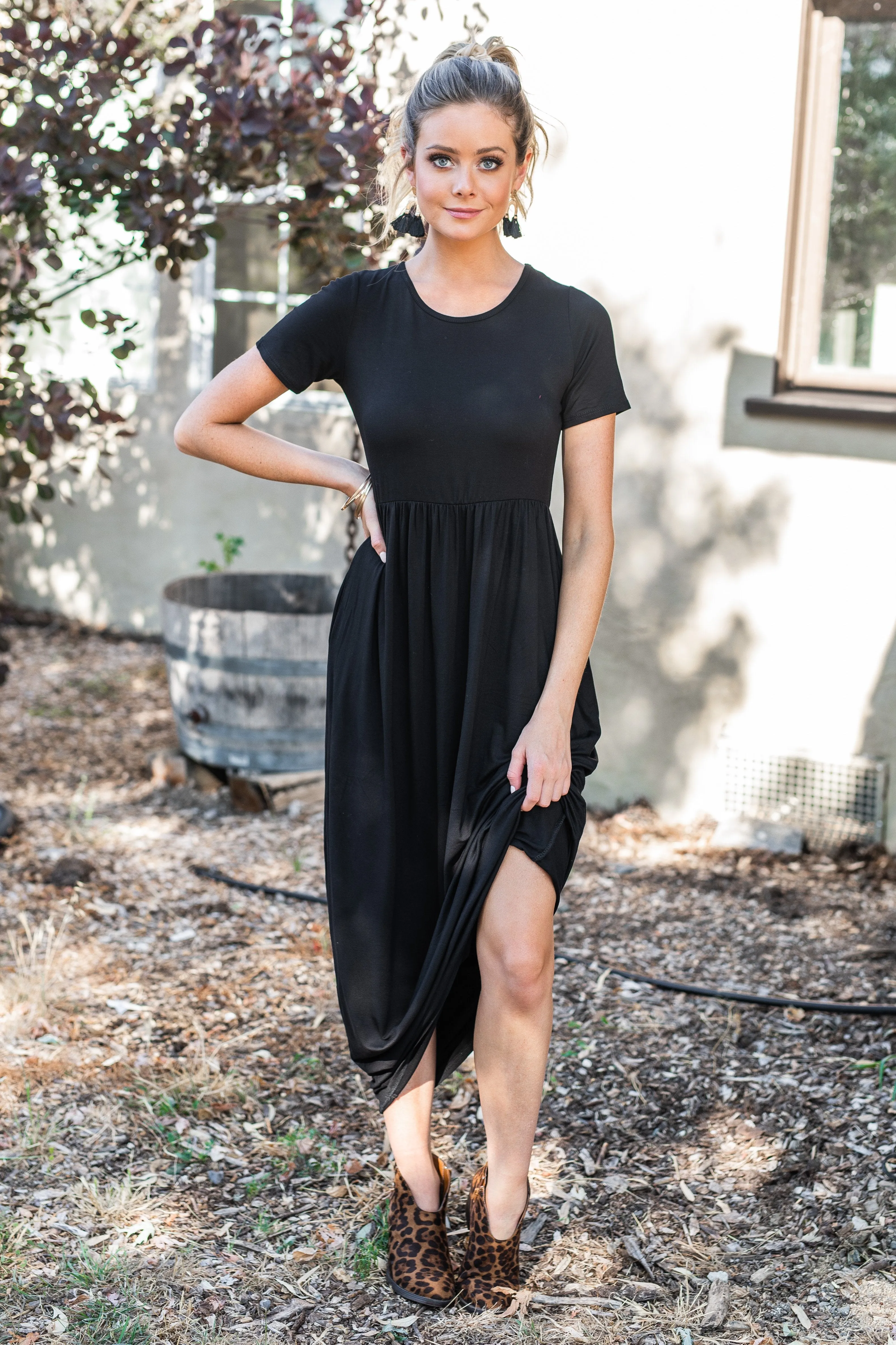Such A Legend Black Maxi Dress
