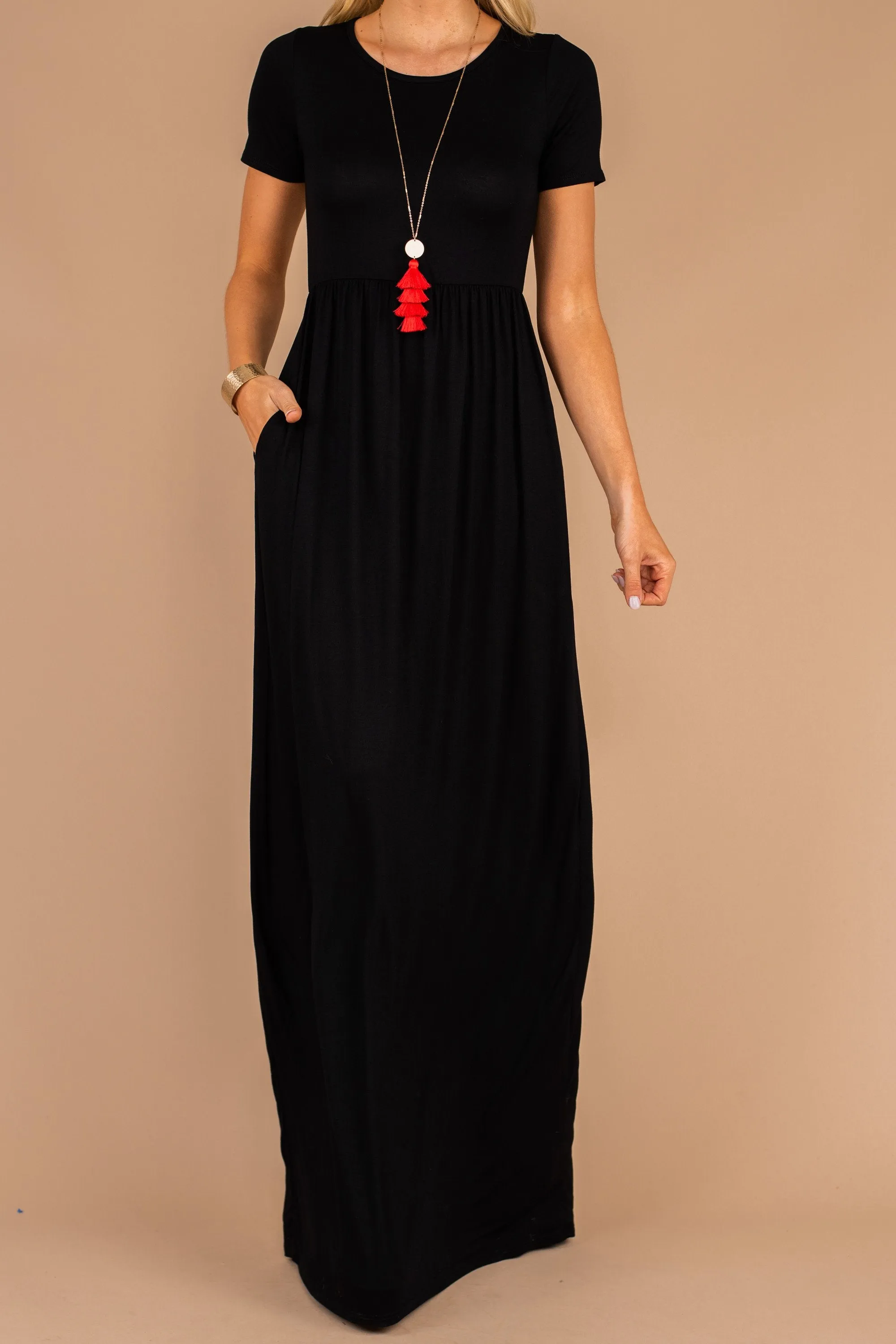 Such A Legend Black Maxi Dress