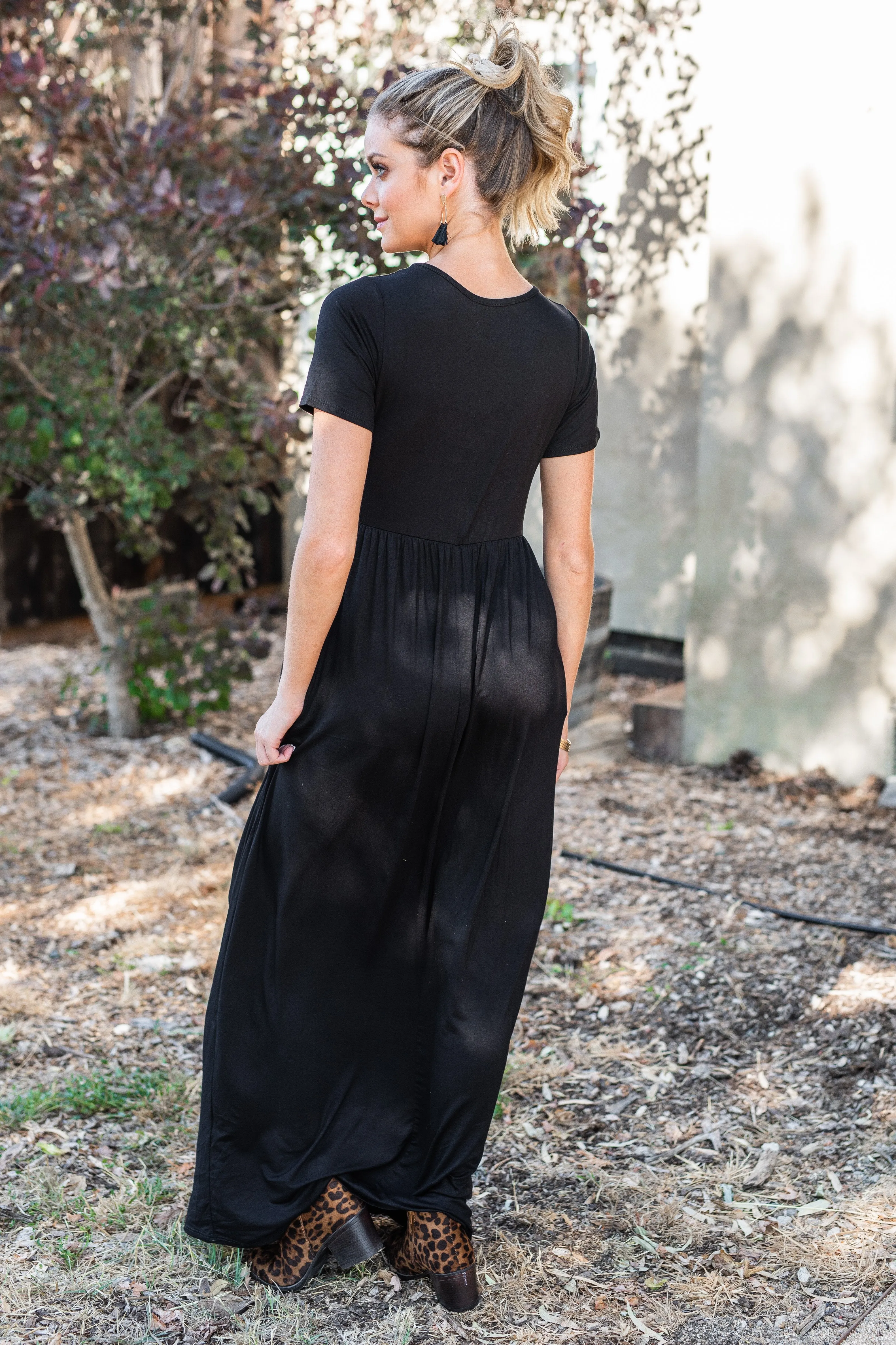 Such A Legend Black Maxi Dress