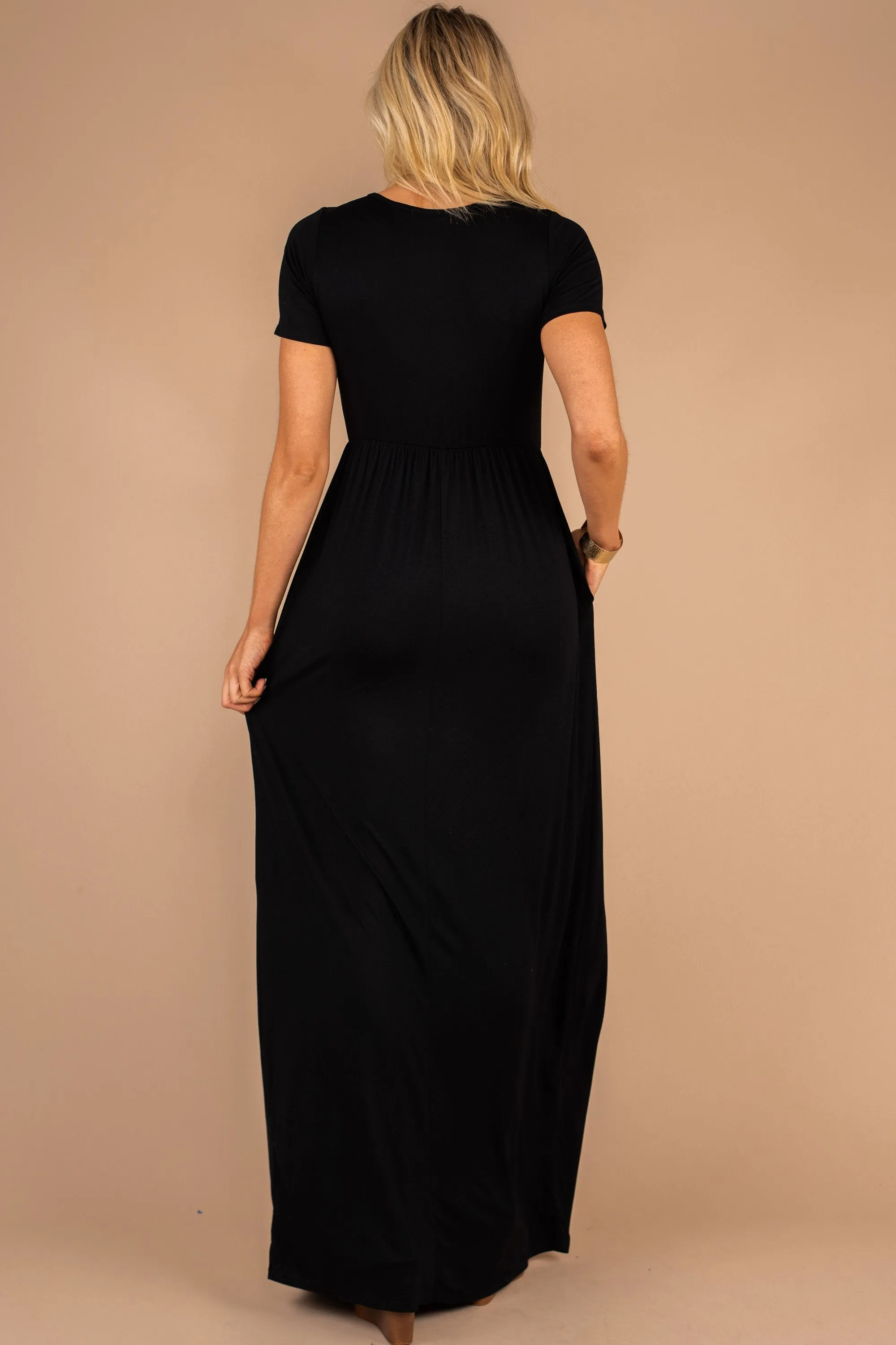 Such A Legend Black Maxi Dress