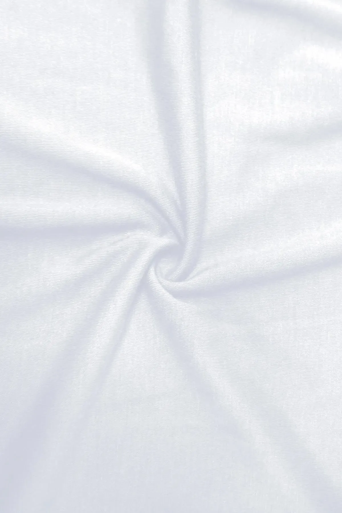 Supersoft White V Neck Tunic Basic T-Shirt