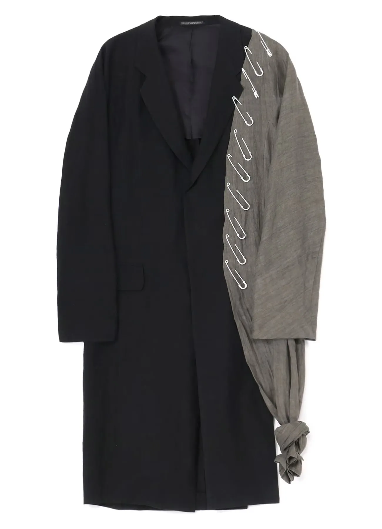 Switching Safety Pin Coat