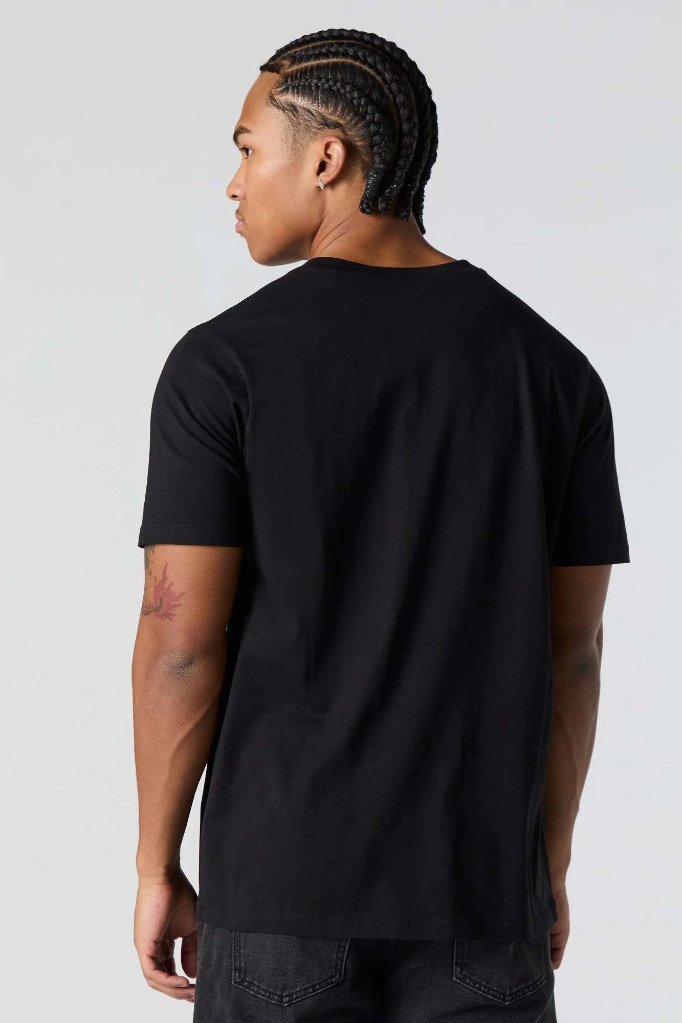 T-shirt Henley uni