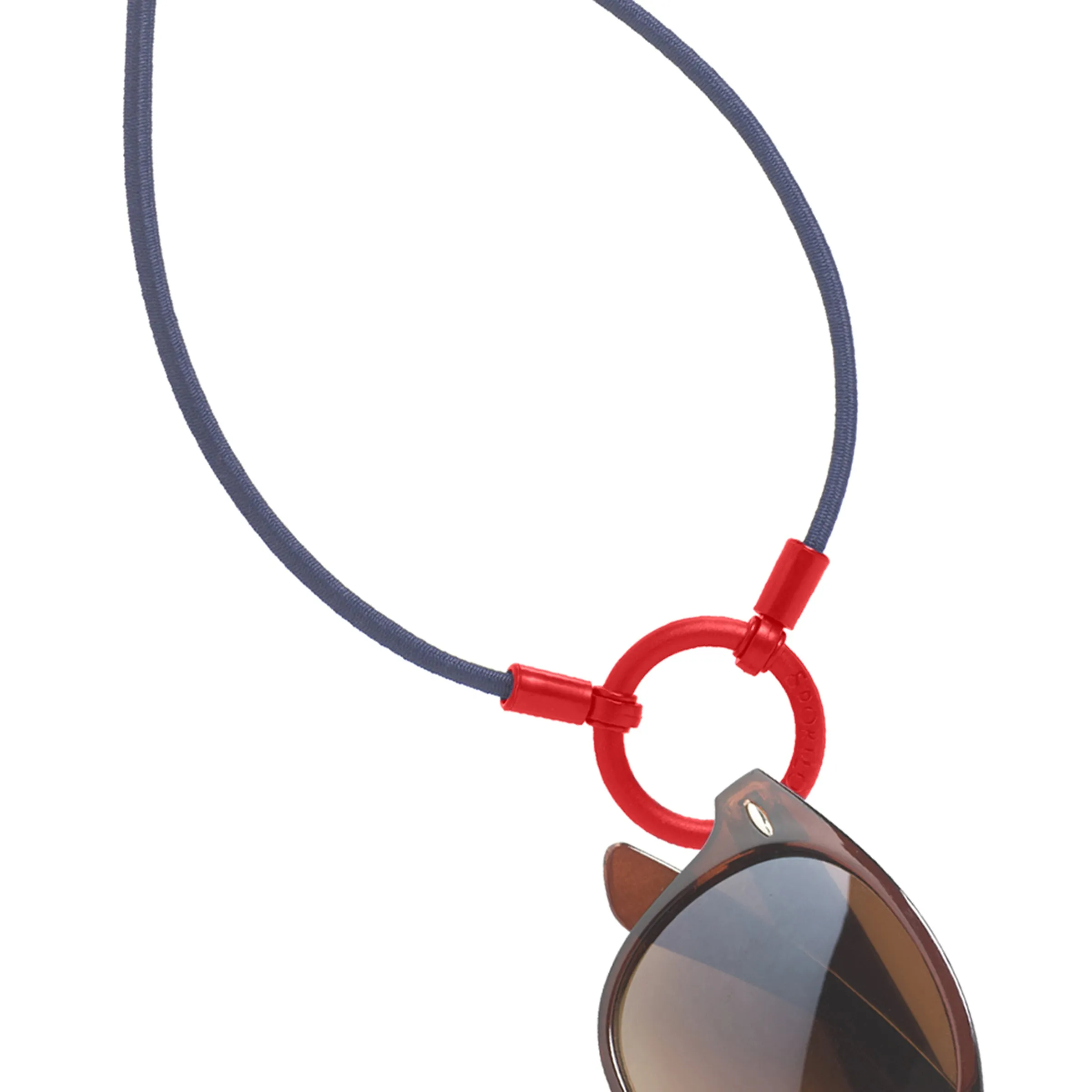 The Rae in Navy with Red
