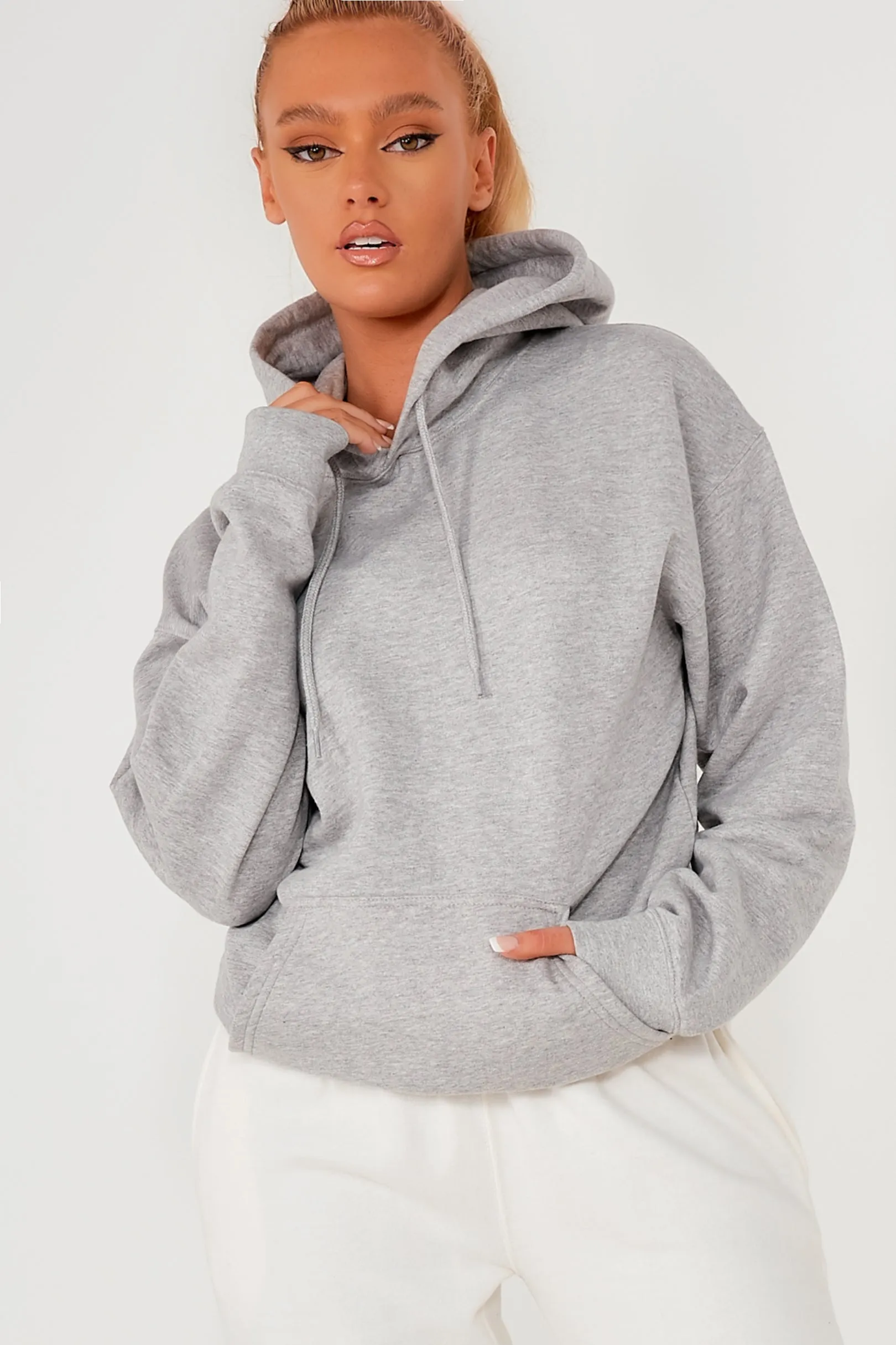 Toni Grey Oversized Hoodie