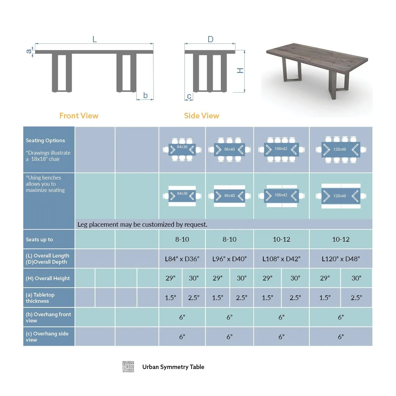 Urban Symmetry Conference Table