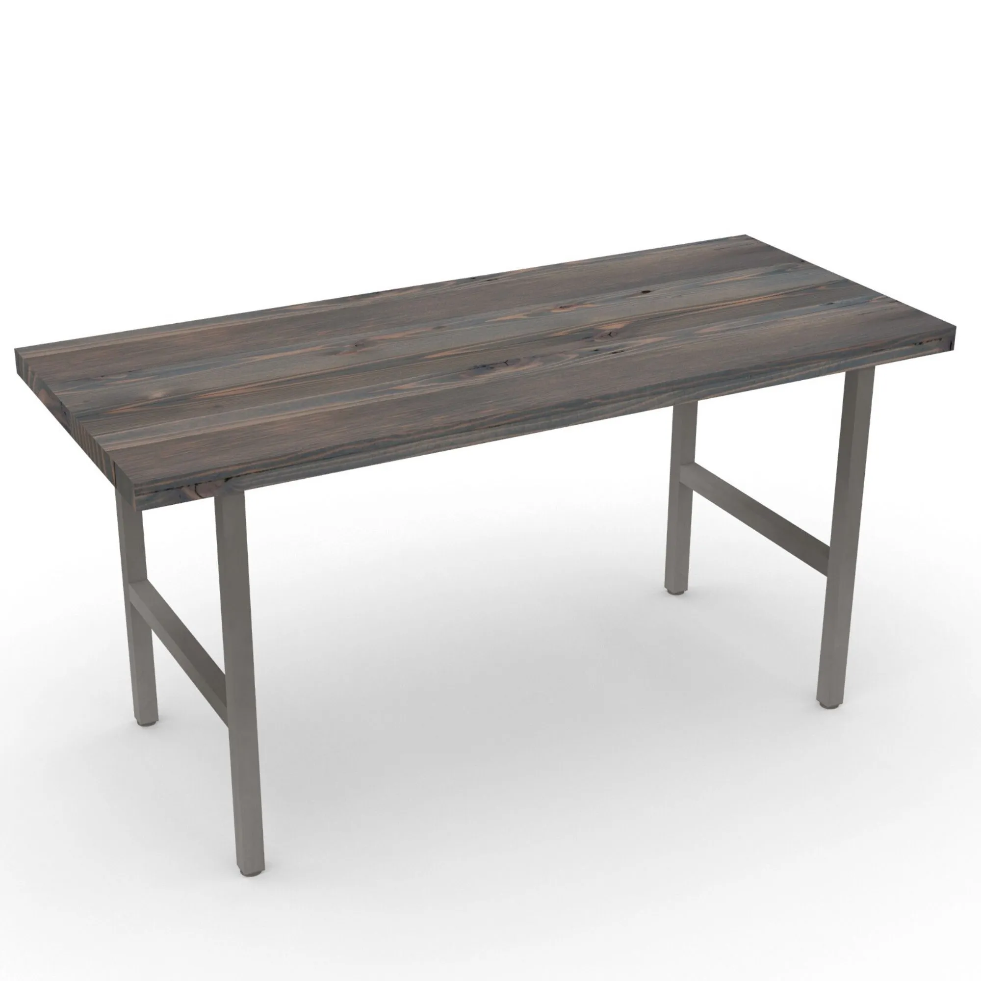 Urban Wood and Steel High Top Dining Table