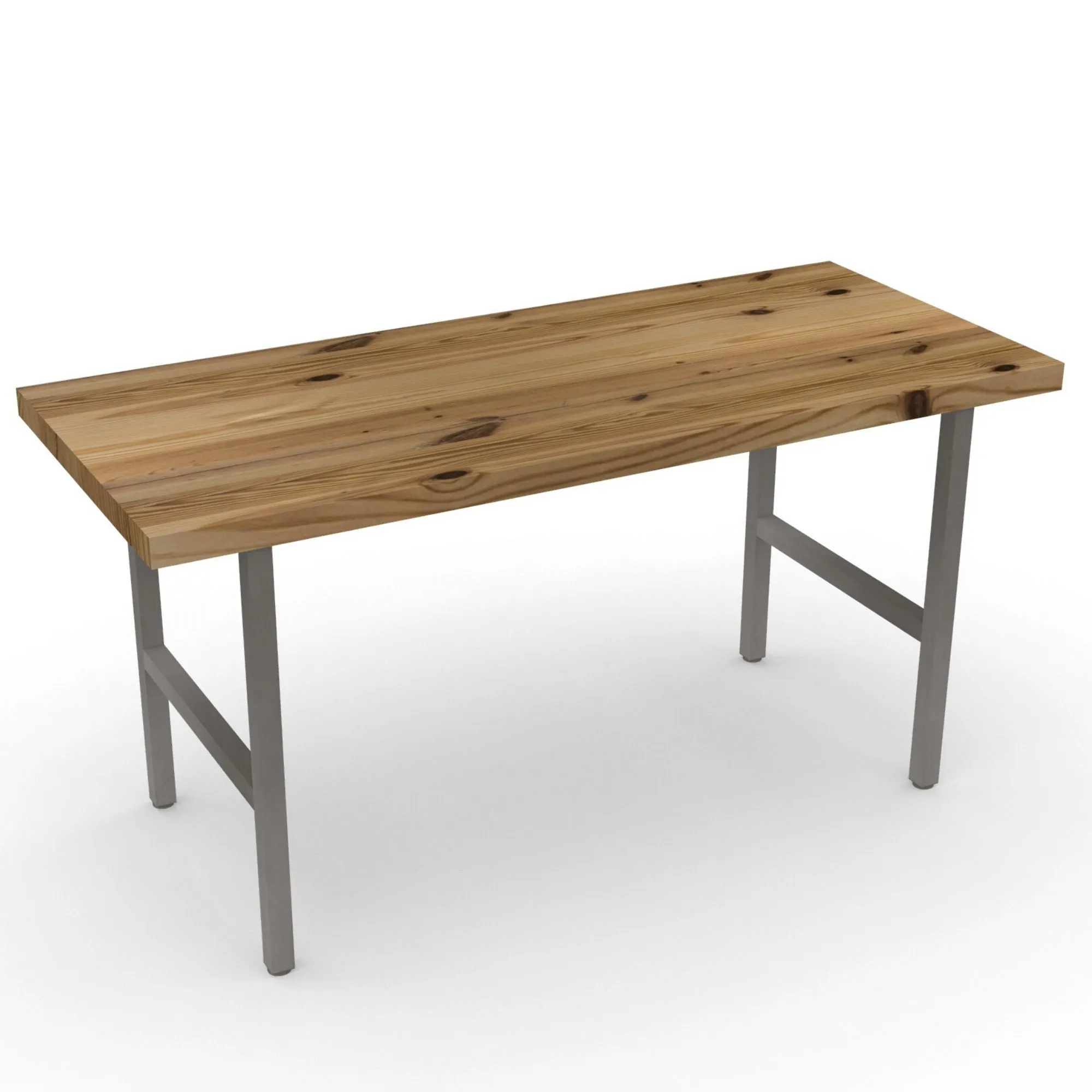 Urban Wood and Steel High Top Dining Table