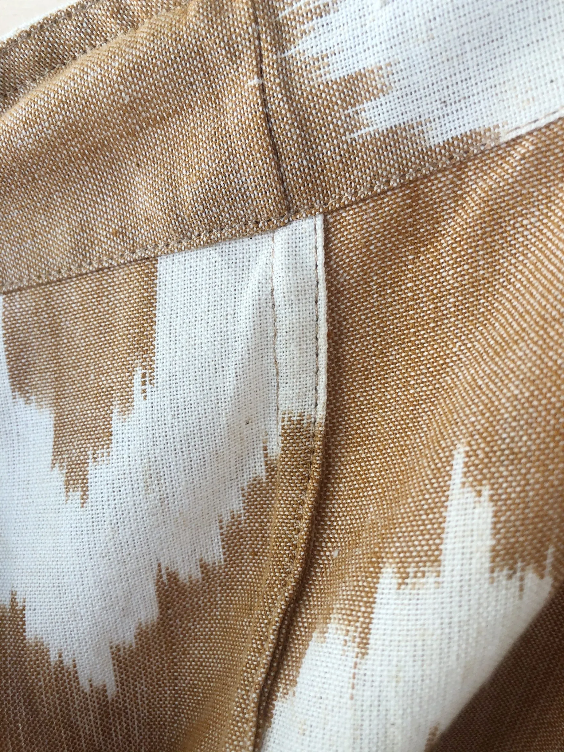 Utility Tote - Terracotta Ikat