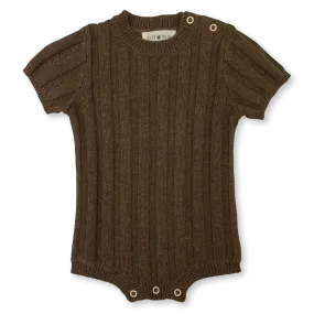 Wide Rib Tee Bodysuit | Mud